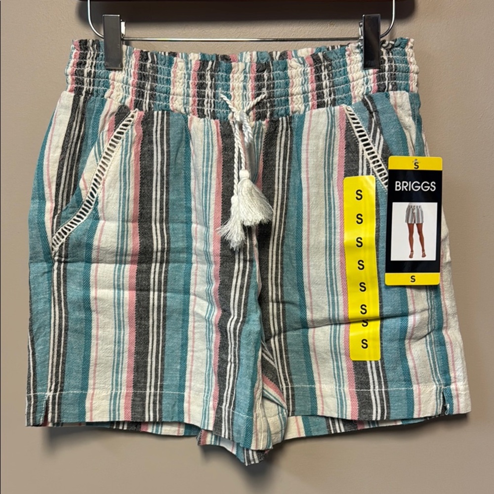 Briggs Womens Linen Blend Shorts